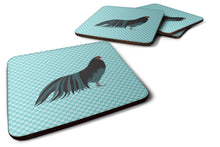 Load image into Gallery viewer, Sumatra Chicken Blue Check Foam Coaster  BB8007FC
