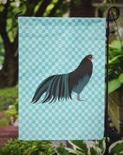 Load image into Gallery viewer, Sumatra Chicken Blue Check Garden Flag - Outdoor Decorative Yard Flag