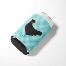 Load image into Gallery viewer, Polish Poland Chicken Blue Check Can or Bottle Hugger BB8008CC