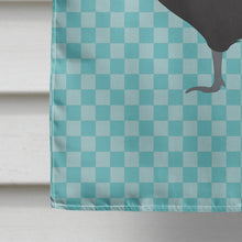 Load image into Gallery viewer, Polish Poland Chicken Blue Check Flag Canvas House Size BB8008CHF