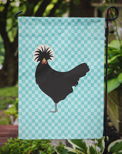 Load image into Gallery viewer, Polish Poland Chicken Blue Check Garden Flag - Outdoor Decorative Yard Flag