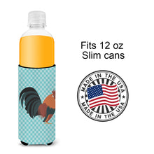 Load image into Gallery viewer, Dutch Bantam Chicken Blue Check   Hugger for slim cans