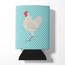 Load image into Gallery viewer, German Langshan Chicken Blue Check Can or Bottle Hugger BB8011CC