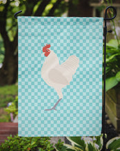 Load image into Gallery viewer, German Langshan Chicken Blue Check Garden Flag - Outdoor Decorative Yard Flag