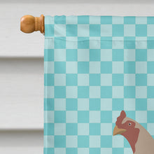 Load image into Gallery viewer, Kulang Chicken Blue Check Flag Canvas House Size BB8012CHF