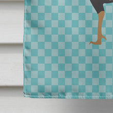 Load image into Gallery viewer, Kulang Chicken Blue Check Flag Canvas House Size BB8012CHF