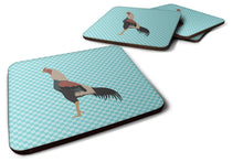 Load image into Gallery viewer, Kulang Chicken Blue Check Foam Coaster  BB8012FC