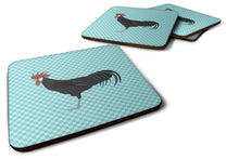 Load image into Gallery viewer, Minorca Ctalalan Chicken Blue Check Foam Coaster  BB8015FC