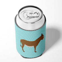 Load image into Gallery viewer, Cotentin Donkey Blue Check Can or Bottle Hugger BB8023CC