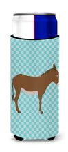 Load image into Gallery viewer, Cotentin Donkey Blue Check   Hugger for slim cans