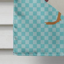 Load image into Gallery viewer, Rouen Duck Blue Check Flag Canvas House Size BB8030CHF