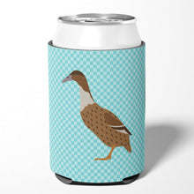 Load image into Gallery viewer, Dutch Hook Bill Duck Blue Check Can or Bottle Hugger BB8035CC
