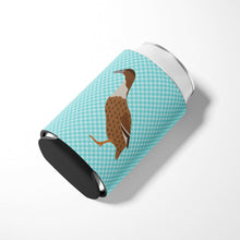 Load image into Gallery viewer, Dutch Hook Bill Duck Blue Check Can or Bottle Hugger BB8035CC