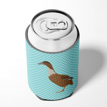 Load image into Gallery viewer, Dutch Hook Bill Duck Blue Check Can or Bottle Hugger BB8035CC