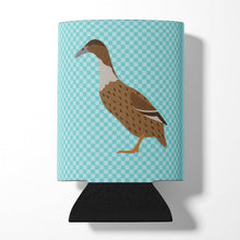 Load image into Gallery viewer, Dutch Hook Bill Duck Blue Check Can or Bottle Hugger BB8035CC