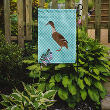 Load image into Gallery viewer, Dutch Hook Bill Duck Blue Check Garden Flag - Outdoor Decorative Yard Flag
