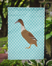 Load image into Gallery viewer, Dutch Hook Bill Duck Blue Check Garden Flag - Outdoor Decorative Yard Flag