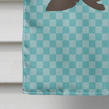 Load image into Gallery viewer, Sable Marten Blue Check Flag Canvas House Size BB8043CHF