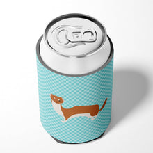 Load image into Gallery viewer, Weasel Blue Check Can or Bottle Hugger BB8044CC