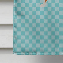 Load image into Gallery viewer, Weasel Blue Check Flag Canvas House Size BB8044CHF