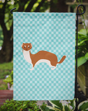 Load image into Gallery viewer, Weasel Blue Check Garden Flag - Outdoor Decorative Yard Flag