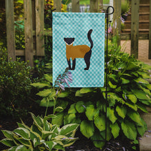 Load image into Gallery viewer, Yellow-Throated Marten Blue Check Garden Flag - Outdoor Decorative Yard Flag