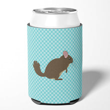 Load image into Gallery viewer, Chinchilla Blue Check Can or Bottle Hugger BB8049CC