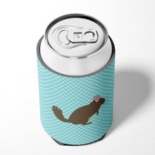 Load image into Gallery viewer, Chinchilla Blue Check Can or Bottle Hugger BB8049CC