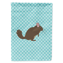 Load image into Gallery viewer, Chinchilla Blue Check Flag Canvas House Size BB8049CHF