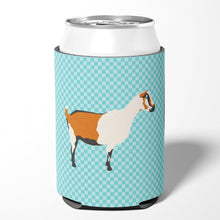 Load image into Gallery viewer, Alpine Goat Blue Check Can or Bottle Hugger BB8054CC