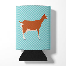 Load image into Gallery viewer, Toggenburger Goat Blue Check Can or Bottle Hugger BB8055CC