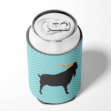 Load image into Gallery viewer, Verata Goat Blue Check Can or Bottle Hugger BB8056CC