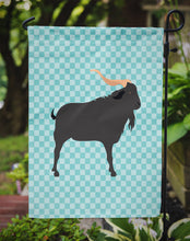 Load image into Gallery viewer, Verata Goat Blue Check Garden Flag - Outdoor Decorative Yard Flag