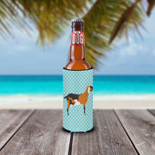 Load image into Gallery viewer, Anglo-nubian Nubian Goat Blue Check   Hugger for slim cans