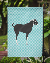 Load image into Gallery viewer, Black Bengal Goat Blue Check Garden Flag - Outdoor Decorative Yard Flag