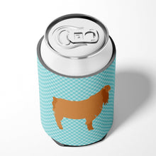 Load image into Gallery viewer, American Lamancha Goat Blue Check Can or Bottle Hugger BB8059CC
