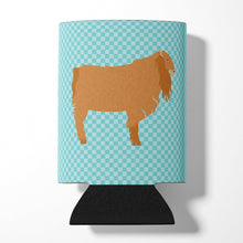 Load image into Gallery viewer, American Lamancha Goat Blue Check Can or Bottle Hugger BB8059CC