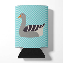 Load image into Gallery viewer, Pilgrim Goose Blue Check Can or Bottle Hugger BB8067CC