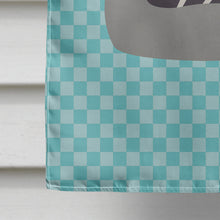 Load image into Gallery viewer, Pilgrim Goose Blue Check Flag Canvas House Size BB8067CHF