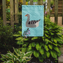 Load image into Gallery viewer, Pilgrim Goose Blue Check Garden Flag - Outdoor Decorative Yard Flag