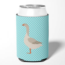 Load image into Gallery viewer, Steinbacher Goose Blue Check Can or Bottle Hugger BB8068CC