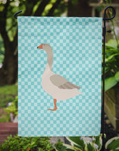 Load image into Gallery viewer, Steinbacher Goose Blue Check Garden Flag - Outdoor Decorative Yard Flag
