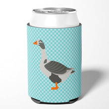 Load image into Gallery viewer, West of England Goose Blue Check Can or Bottle Hugger BB8069CC