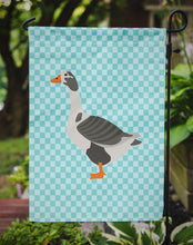Load image into Gallery viewer, West of England Goose Blue Check Garden Flag - Outdoor Decorative Yard Flag