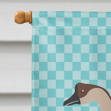 Load image into Gallery viewer, Chinese Goose Blue Check Flag Canvas House Size BB8070CHF