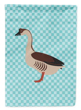 Load image into Gallery viewer, Chinese Goose Blue Check Garden Flag - Outdoor Decorative Yard Flag