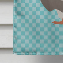 Load image into Gallery viewer, Toulouse Goose Blue Check Flag Canvas House Size BB8071CHF