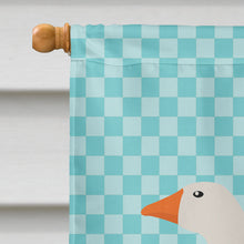 Load image into Gallery viewer, Shire Horse Blue Check Flag Canvas House Size BB8074CHF