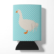 Load image into Gallery viewer, Sebastopol Goose Blue Check Can or Bottle Hugger BB8076CC