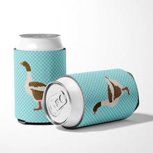 Load image into Gallery viewer, Pomeranian Rogener Goose Blue Check Can or Bottle Hugger BB8077CC